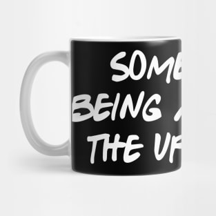 Sometimes being alone is the upgrade. Mug